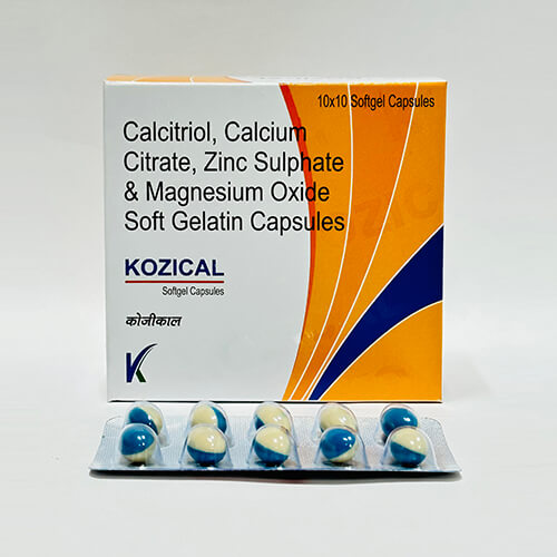 KOZICAL SOFTGEL CAPS