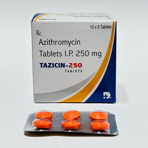 TAZICIN-250 TABS