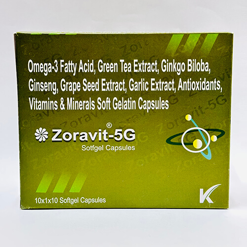 ZORAVIT-5G  SOFTGEL CAPS (Food)